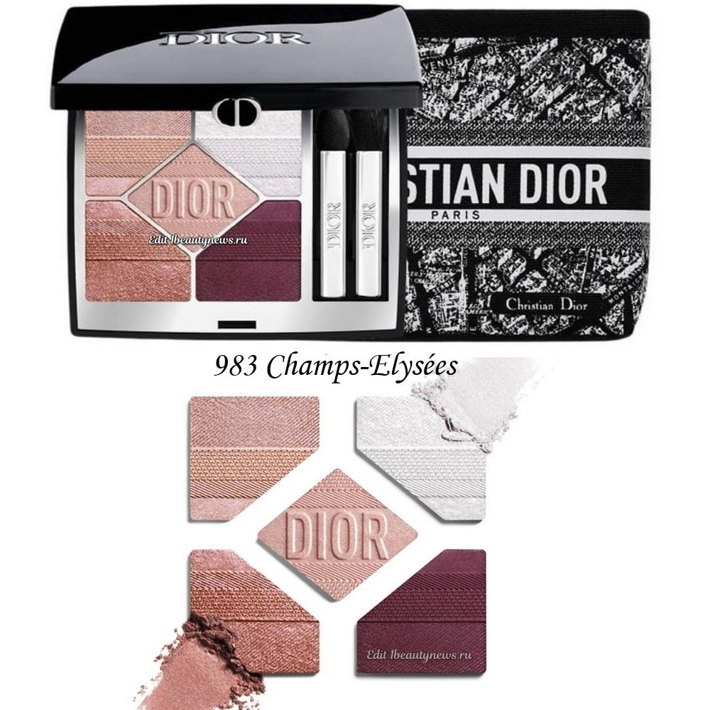 Dior Diorshow 5 Couleurs Couture Eyeshadow Plan de Paris Fall 2024 - 983 Champs-Elysées