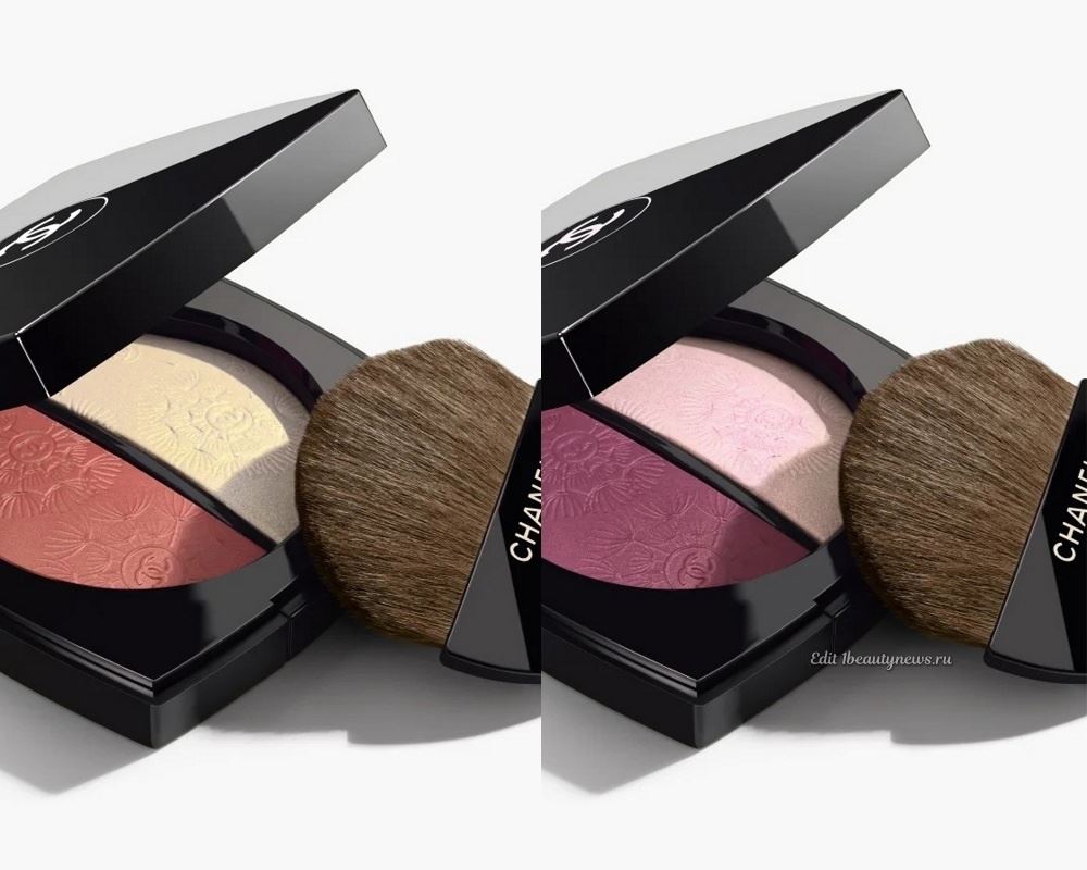 Chanel Jardin Imaginaire Blush and Highlighter Duos Summer 2024