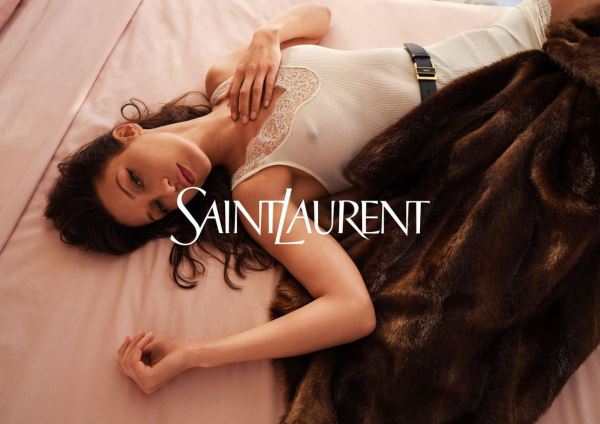 Белла Хадид стала лицом новой кампании Saint Laurent