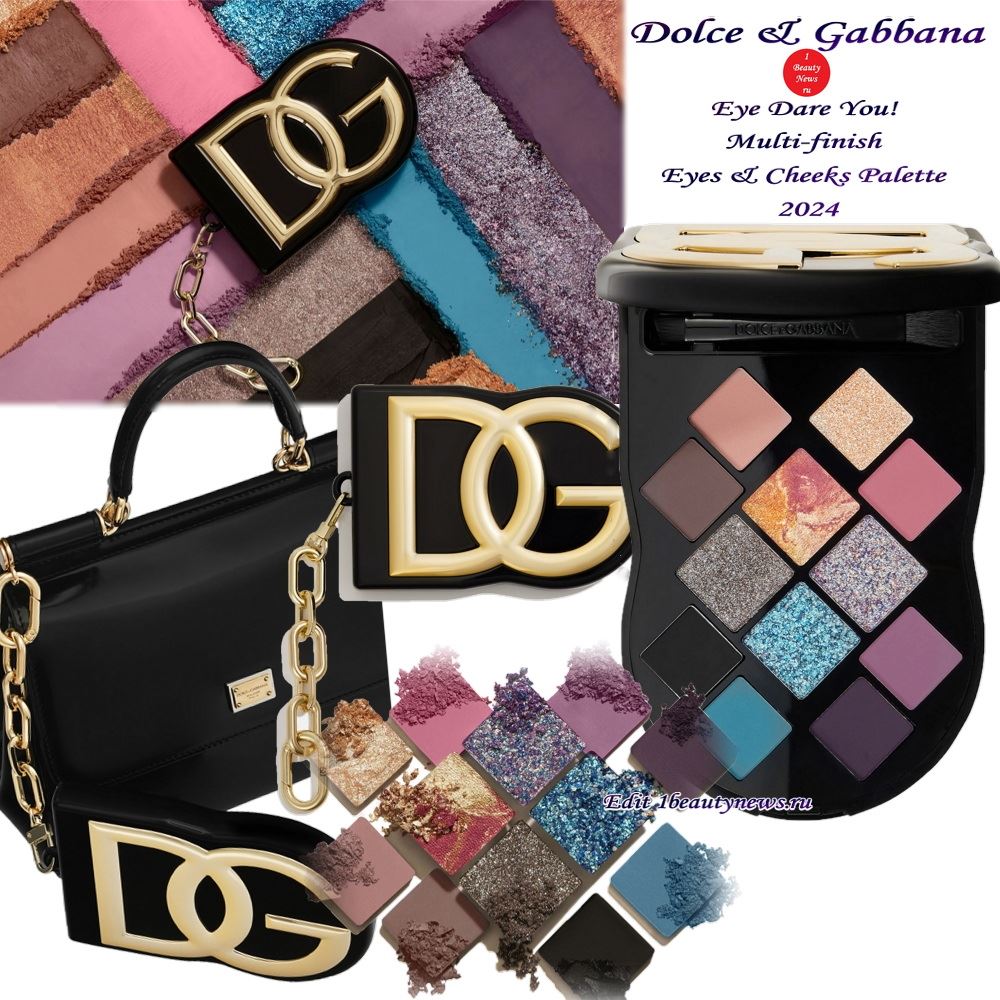 Новая палетка Dolce & Gabbana Eye Dare You! Multi-finish Eyes & Cheeks Palette 2024